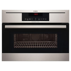 AEG KR8403021M Built-In Microwave with Grill, Stainless Steel